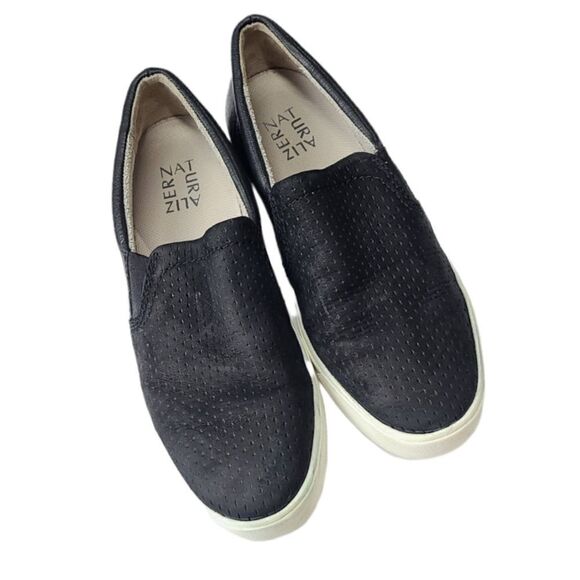 Naturalizer Leather Upper Black Slip-On Sneaker Womens Size‎ 8 - Picture 1 of 7
